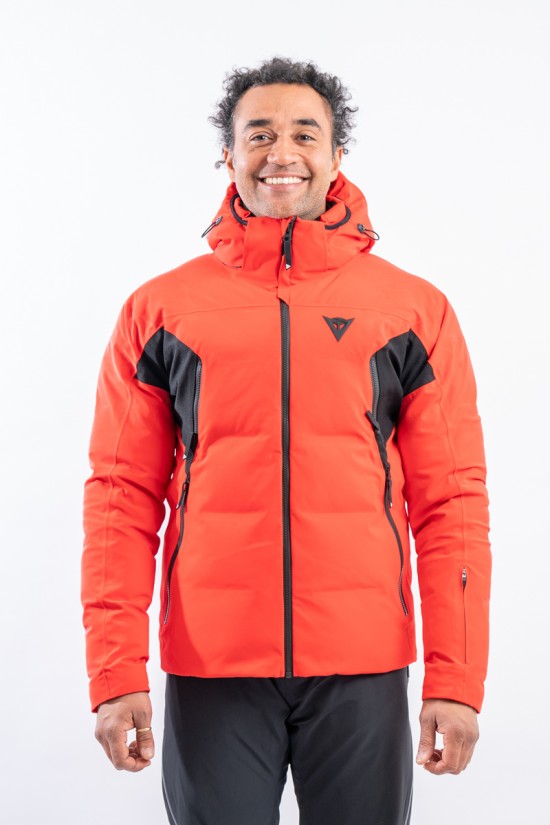 Dainese ski down jacket sport 204749528 Size M Color FIRE RED Livio Sport