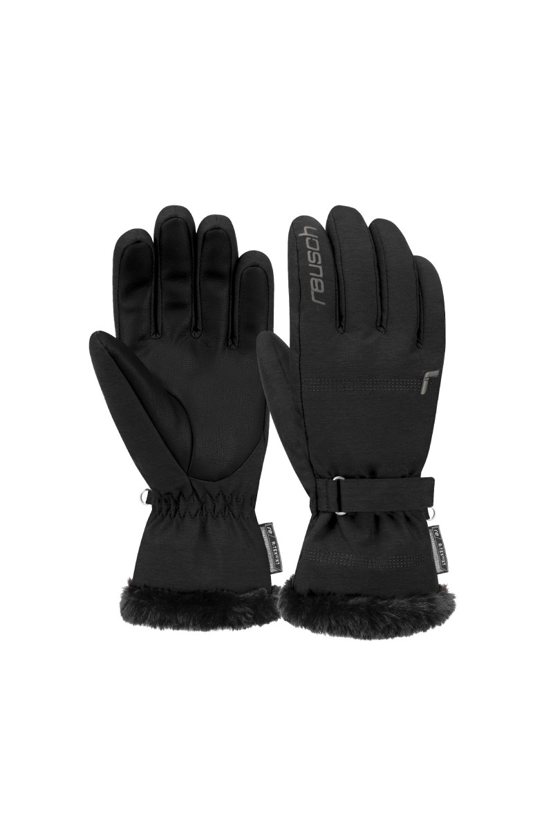Ski gloves Luna R tex xt REUSCH 6231244 Size 7 Color BALCK - Livio Sport