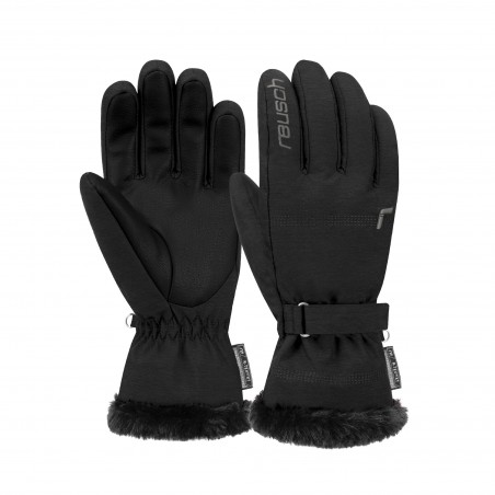 Ski gloves Luna R tex xt REUSCH 6231244 Size 7 Color BALCK - Livio Sport