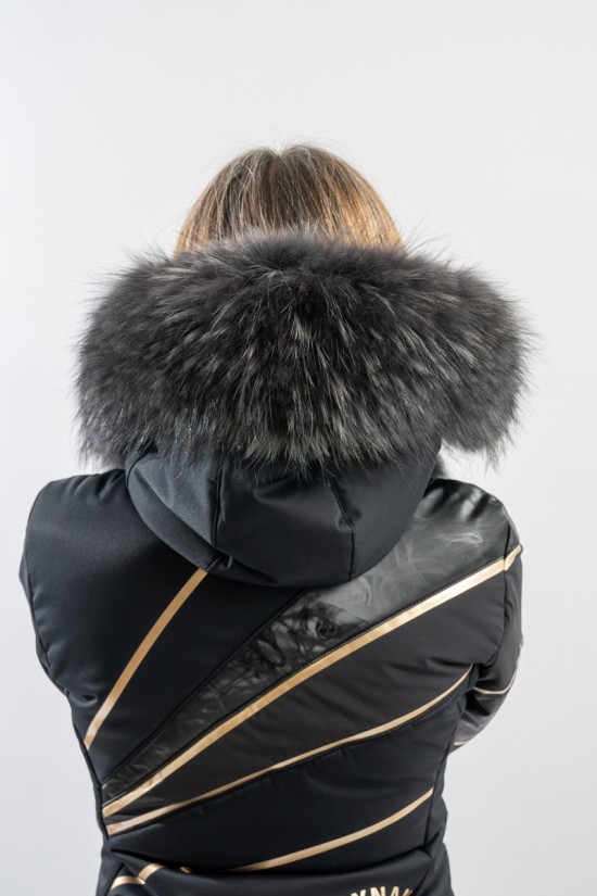 Dallas hooded ski jacket SPORTALM 9820510147 Size 46 Color BLACK