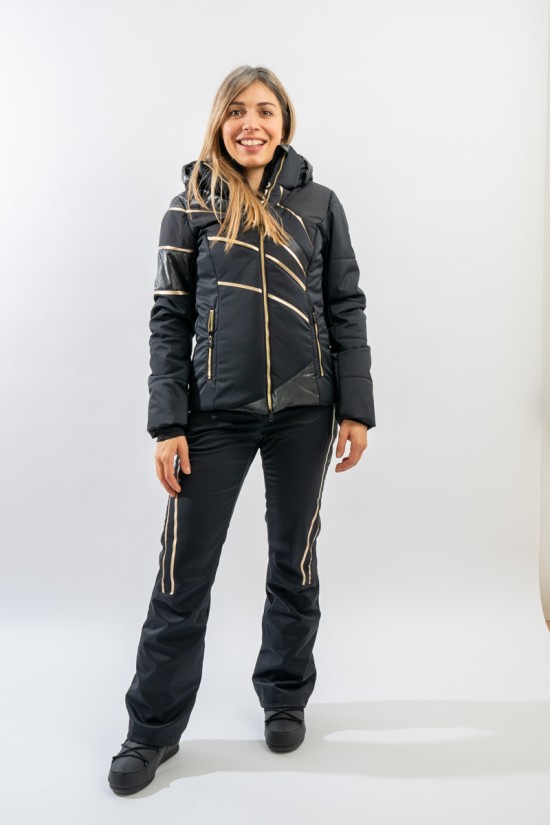 Dallas hooded ski jacket SPORTALM 9820510147 Size 46 Color BLACK