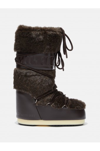 MOON BOOT ICON FAUX FUR...