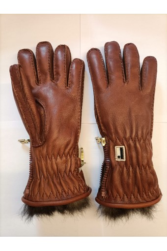 RESTELLI SKI GLOVE DEER...