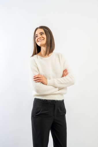 ROBERTO COLLINA CREW NECK...