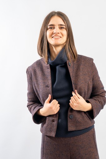 NIU KOREAN BOLERO AW24310 T049