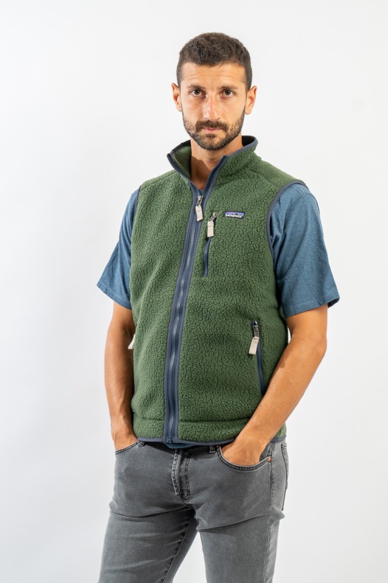PATAGONIA MS RETRO PILE VEST 22821 Taglia XL Colore PELICAN PATAGONIA MS RETRO PILE VEST 22821 Taglia XL Colore PELICAN