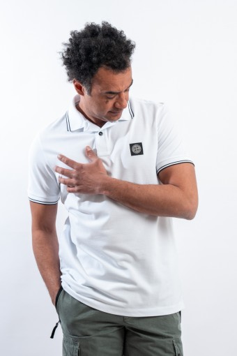 STONE ISLAND SLIM FIT POLO...