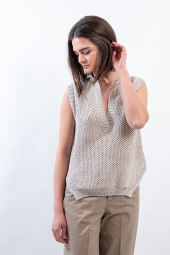 FAY GILET IN MAGLIA...