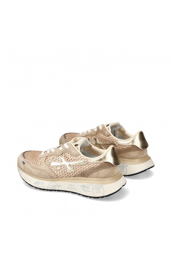 スニーカー PREMIATA Women Sneakers LAURYN VAR 7486 BEIGE Beige Sneakers PREMIATA lauryn sneakers 7486 Size 36 Color 7486