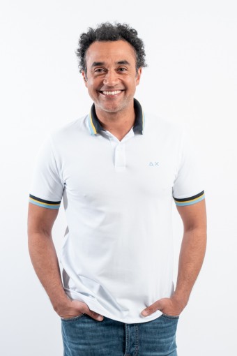 SUN 68 POLO COLLAR...