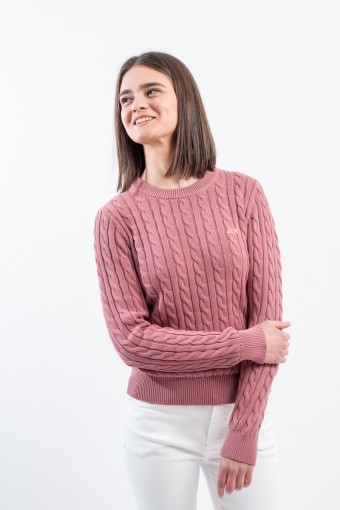 SUN 68 CABLE KNIT SWEATER...