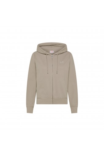 SUN 68 HOODIE ZIP PIQUET...