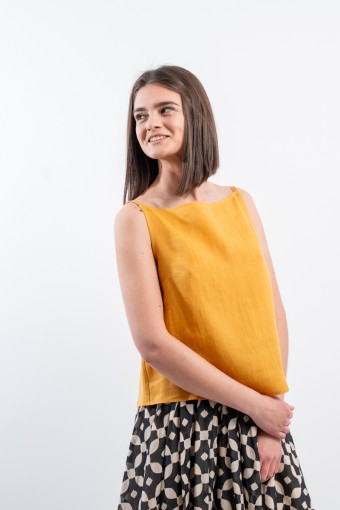 NIU BOAT NECK TOP SS25623 T032