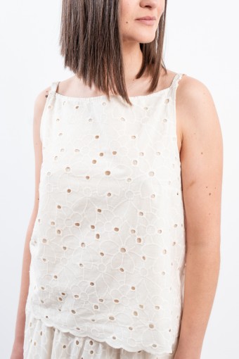 NIU PATTERNED TOP SS25624 T020