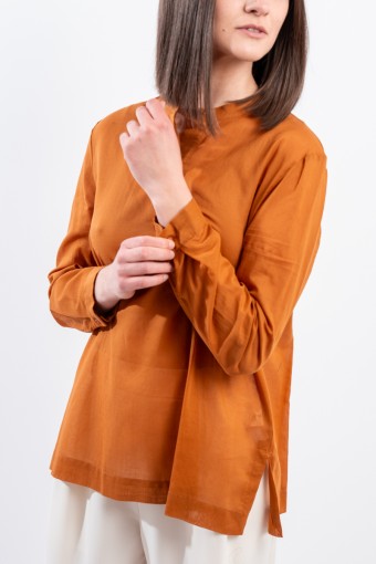 NIU MANDARIN SHIRT SS25607...