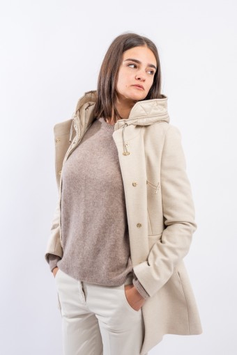 FAY TOGGLE COAT DB FRONT...