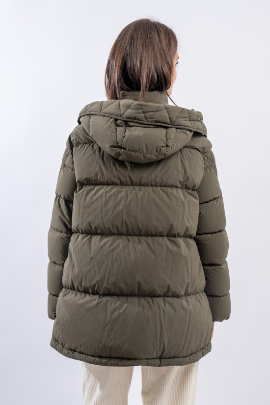 【名作美品】POLYPLOID OVERSIZE PARKA TYPE-C Down jacket HERNO PI002097D 12626 Size 40 Color MILITARY