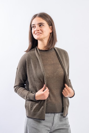 KANGRA GIACCA APERTA CON...