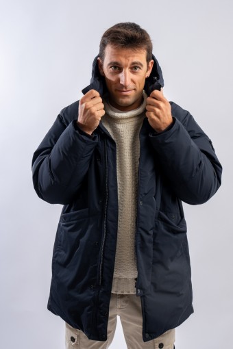 STONE ISLAND PARKA LUNGO...