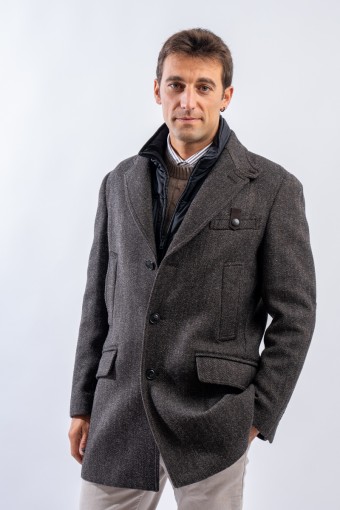 FAY DRIVING DOUBLE COAT...