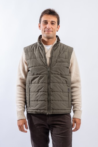 FAY FAY PADDED VEST ZIP...