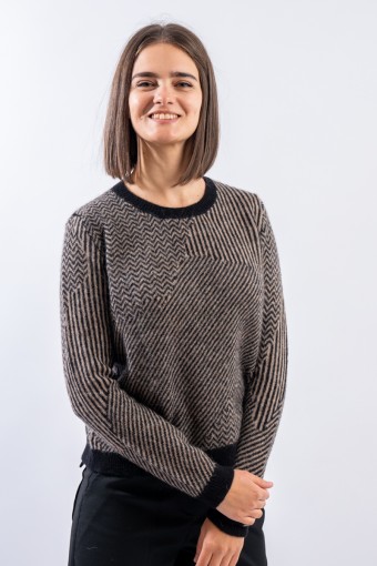 ALESSIA SANTI CREW NECK...