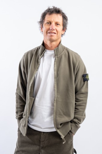 STONE ISLAND FELPA CON ZIP...