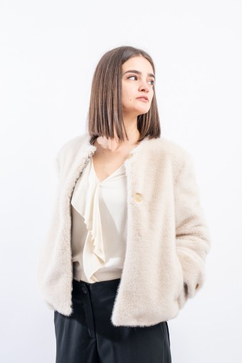 ALESSIA SANTI FAUX FUR...