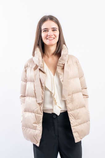 HERNO DOWN JACKET SATIN...