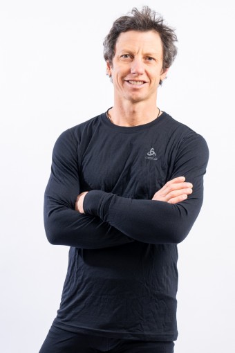 ODLO BL TOP CREW NECK LS...