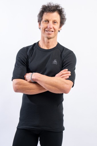 ODLO BL TOP CREW NECK SS...